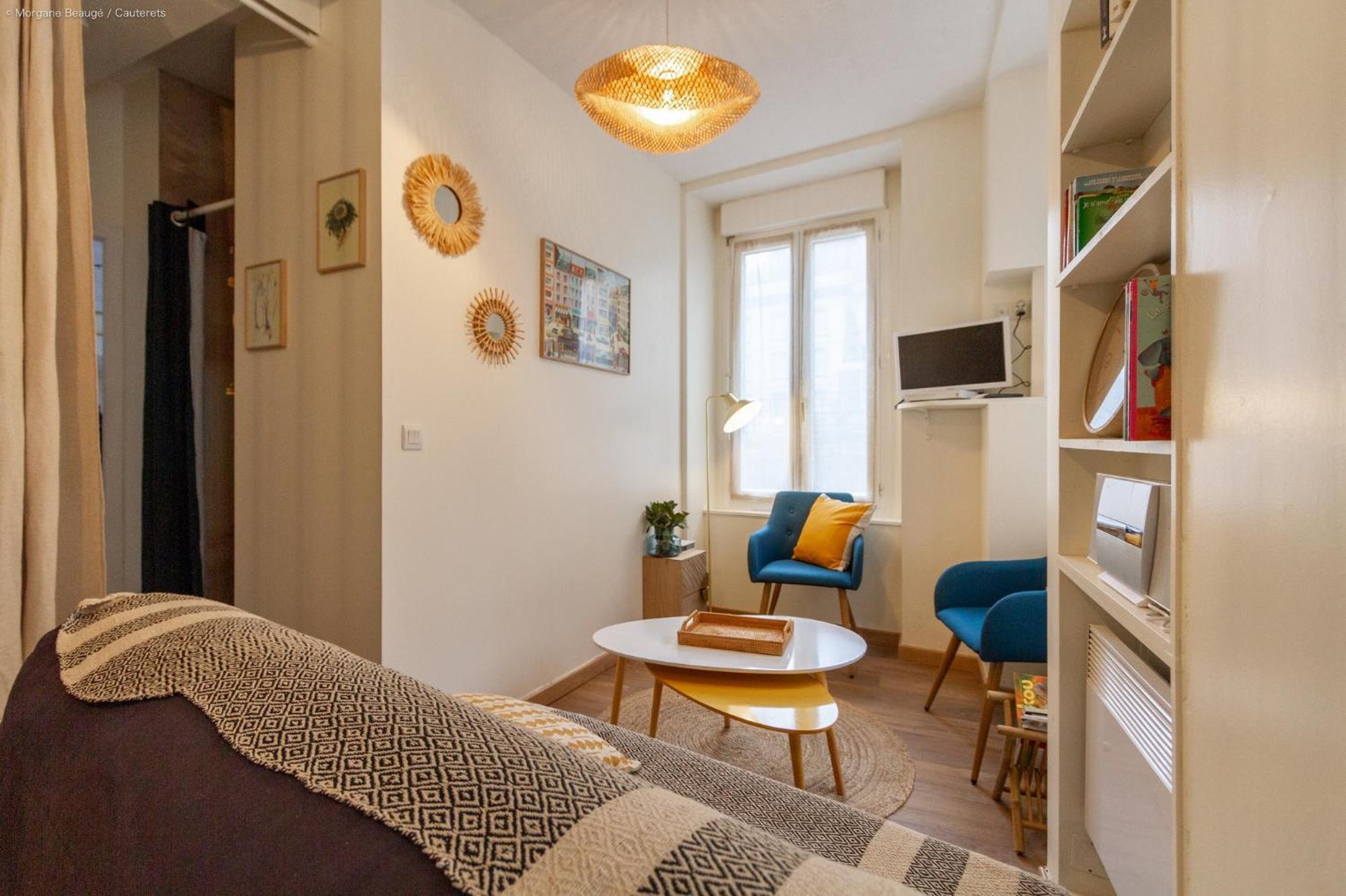 Chaleureux T2 Bis Au Calme En Plein Centre Avec Wifi Et Linge De Maison Inclus